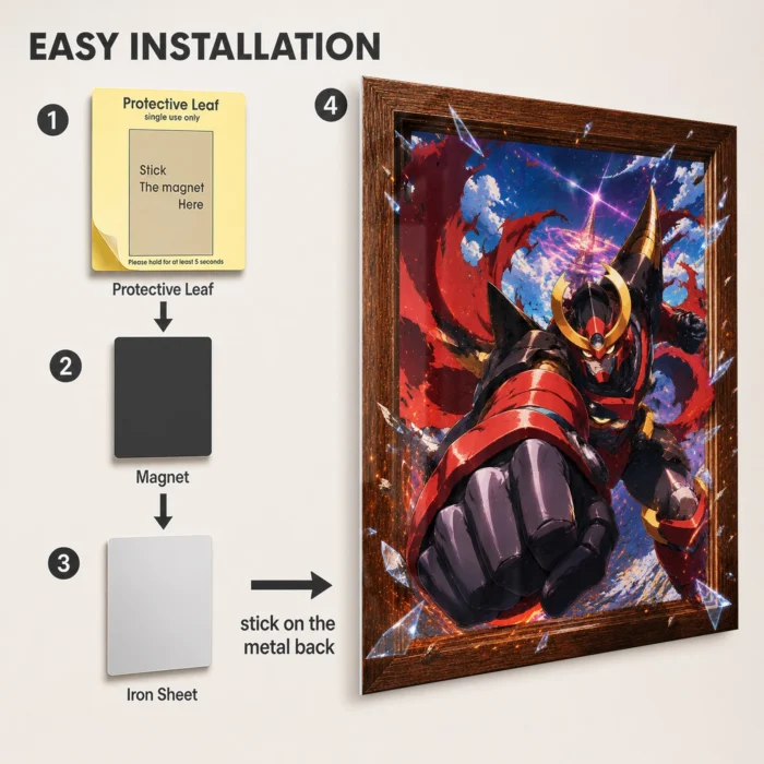 Gurren Metal Poster Wall Decor - Image 2
