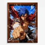Gurren Metal Poster Wall Decor - A
