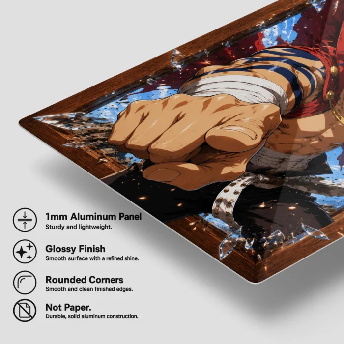 Gurren Metal Poster Wall Decor - A - Image 5