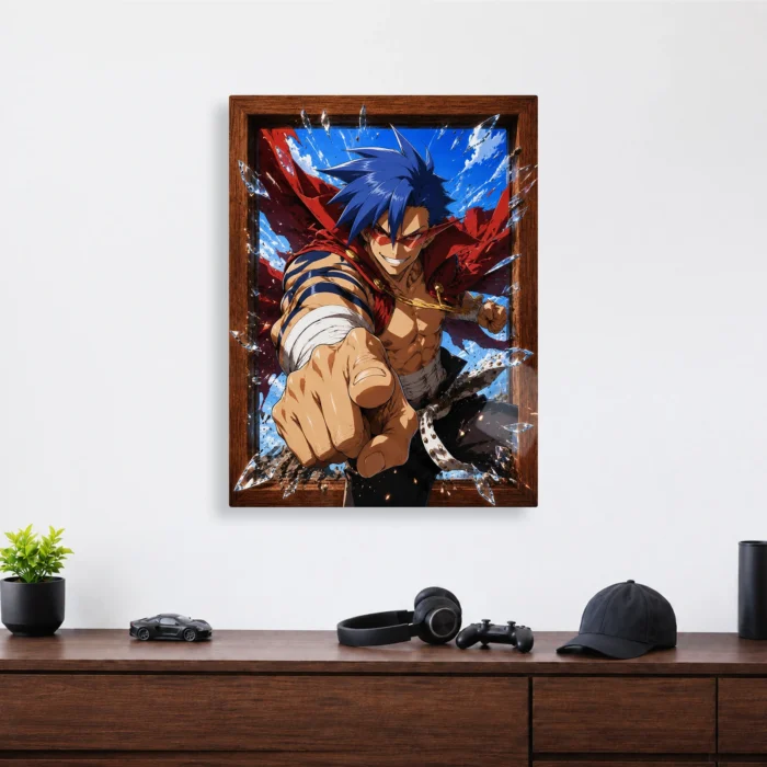 Gurren Metal Poster Wall Decor - A - Image 3