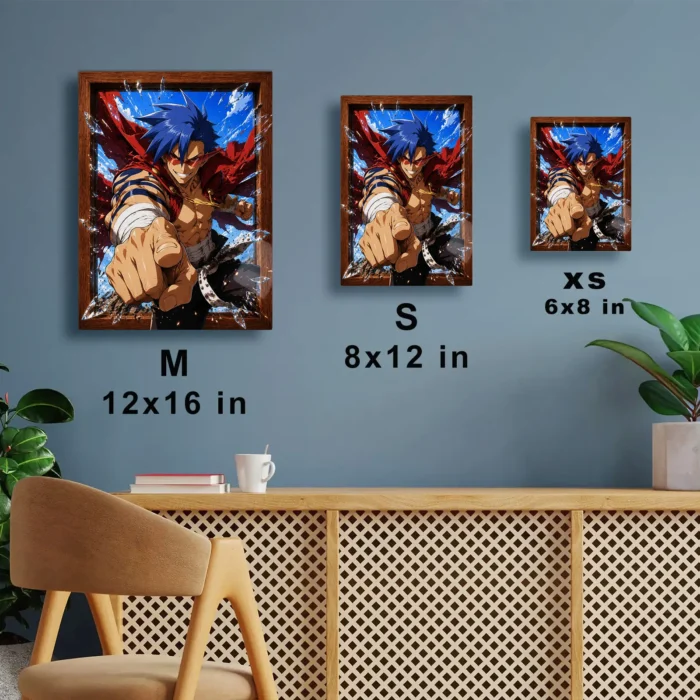 Gurren Metal Poster Wall Decor - A - Image 6