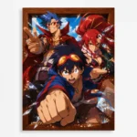 Gurren Metal Poster Wall Decor - B
