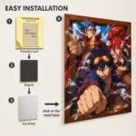 Gurren Metal Poster Wall Decor - B - Image 2