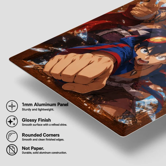 Gurren Metal Poster Wall Decor - B - Image 5