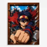 Gurren Metal Poster Wall Decor - C