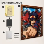 Gurren Metal Poster Wall Decor - C - Image 2