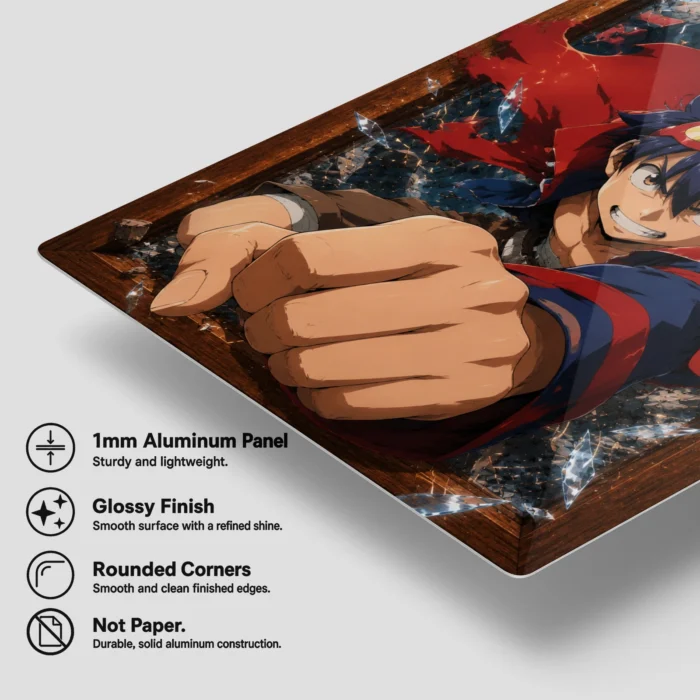 Gurren Metal Poster Wall Decor - C - Image 5