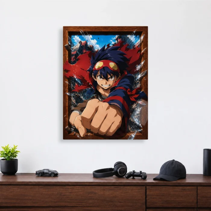 Gurren Metal Poster Wall Decor - C - Image 3