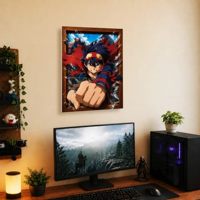 Gurren Metal Poster Wall Decor - C - Image 4
