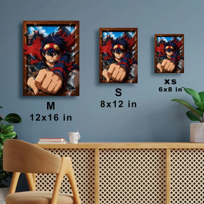 Gurren Metal Poster Wall Decor - C - Image 6