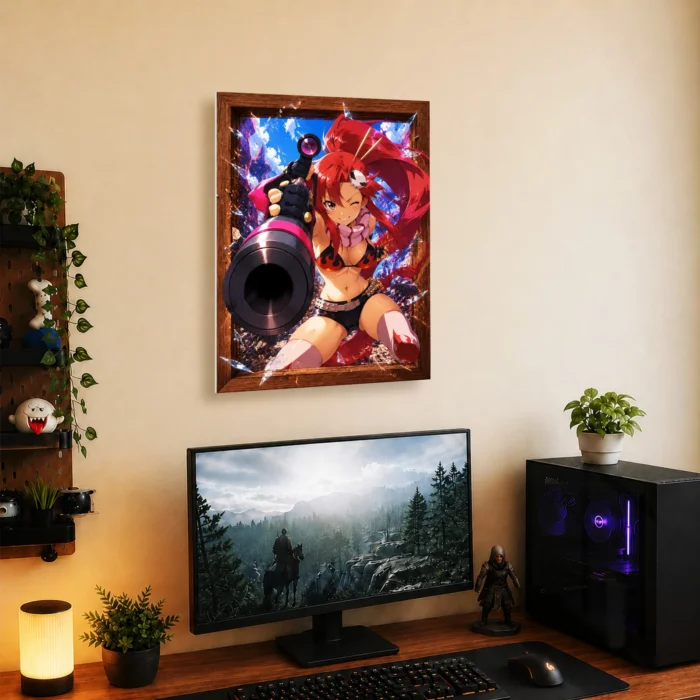 Gurren Metal Poster Wall Decor - D - Image 4
