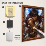 AOT Metal Poster Wall Decor - E - Image 2