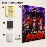 Gurren Metal Poster Wall Decor - F - Image 2