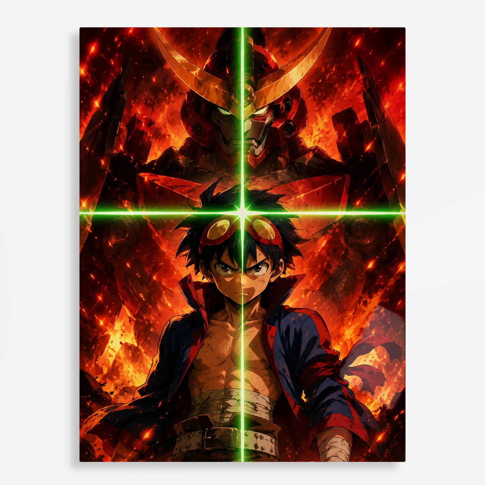 anime metal poster (171) s1 Gurren Metal Poster Wall Decor - G - Image 1