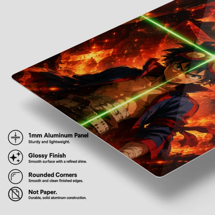 Gurren Metal Poster Wall Decor - G - Image 5