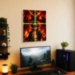 Gurren Metal Poster Wall Decor - G - Image 4