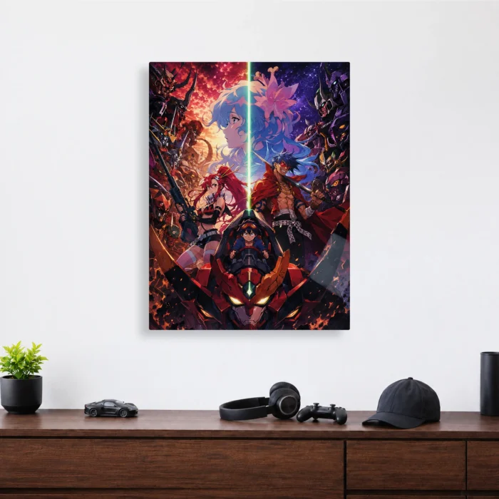 Gurren Metal Poster Wall Decor - H - Image 3