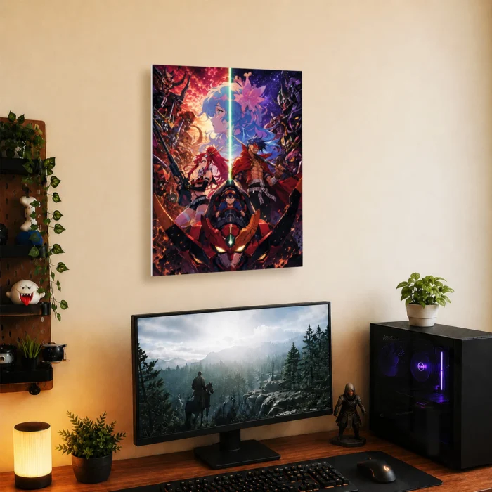 Gurren Metal Poster Wall Decor - H - Image 4
