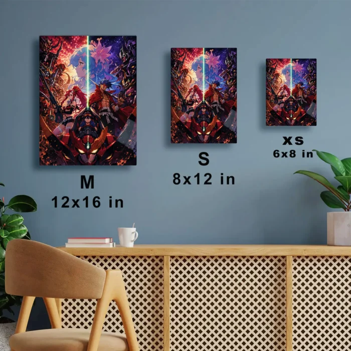 Gurren Metal Poster Wall Decor - H - Image 6