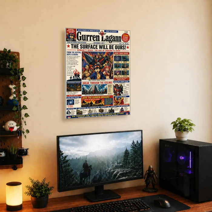 Gurren Metal Poster Wall Decor - I - Image 4