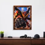 Gurren Metal Poster Wall Decor - J - Image 3