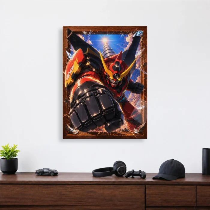 Gurren Metal Poster Wall Decor - J - Image 3