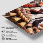 Volleyball Team Metal Poster Wall Decor - Image 5