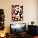 Volleyball Team Metal Poster Wall Decor - Image 4