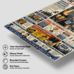 Volleyball Team Metal Poster Wall Decor
  - D - Image 5