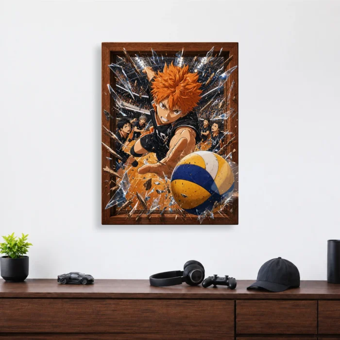 Volleyball Team Metal Poster Wall Decor
  - E - Image 3