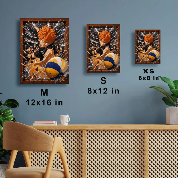 Volleyball Team Metal Poster Wall Decor
  - E - Image 6