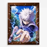 HXH Killua Metal Poster Wall Decor