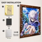 HXH Killua Metal Poster Wall Decor - Image 2