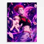HXH Hisoka Metal Poster Wall Decor