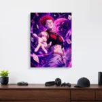 HXH Hisoka Metal Poster Wall Decor - Image 3