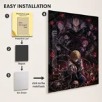 HXH Metal Poster Wall Decor - Image 2