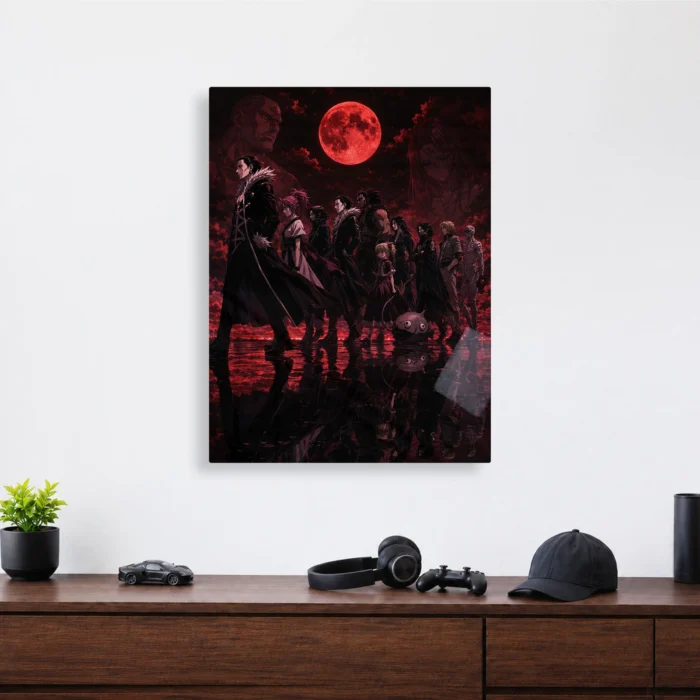 HXH Phantom Troupe Metal Poster Wall
  Decor - Image 4