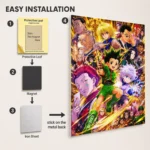HXH Metal Poster Wall Decor - A - Image 2