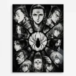 HXH Phantom Troupe Metal Poster Wall
  Decor - A