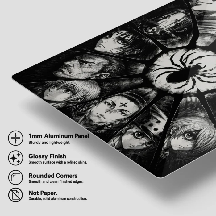 HXH Phantom Troupe Metal Poster Wall
  Decor - A - Image 5