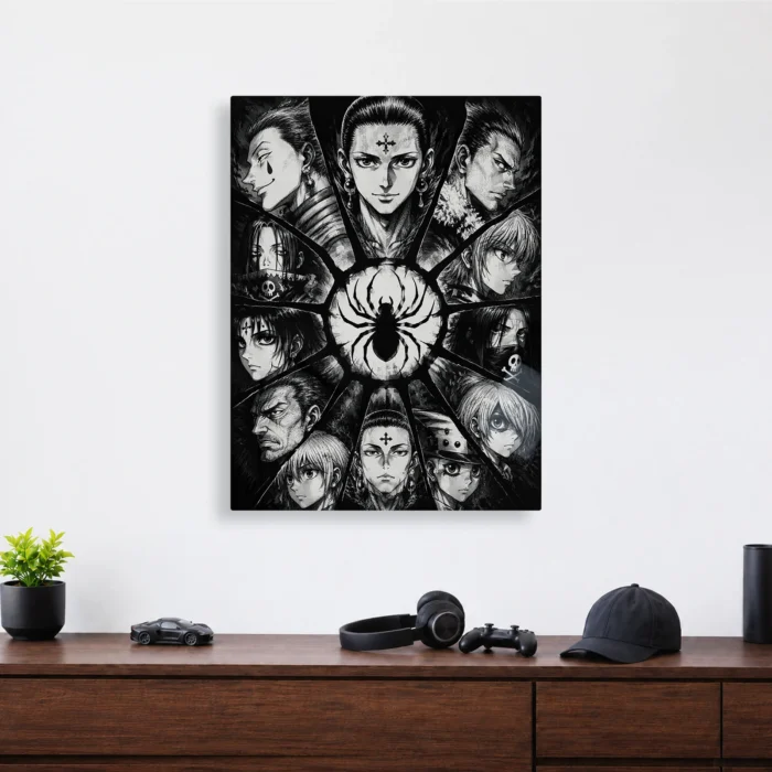 HXH Phantom Troupe Metal Poster Wall
  Decor - A - Image 3