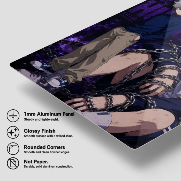 HXH Killua Metal Poster Wall Decor - A - Image 5