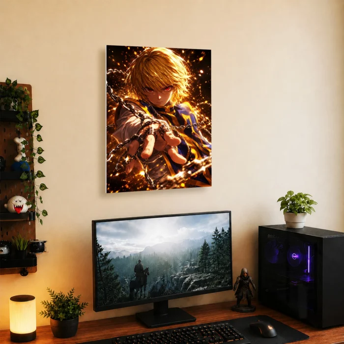 HXH Kurapika Metal Poster Wall Decor - Image 5