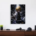 HXH Kurapika Metal Poster Wall Decor - A - Image 4