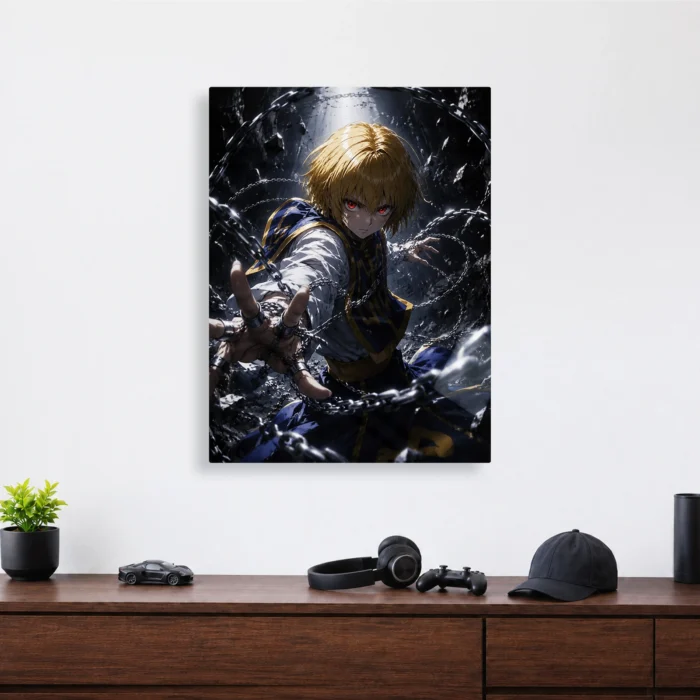 HXH Kurapika Metal Poster Wall Decor - A - Image 4