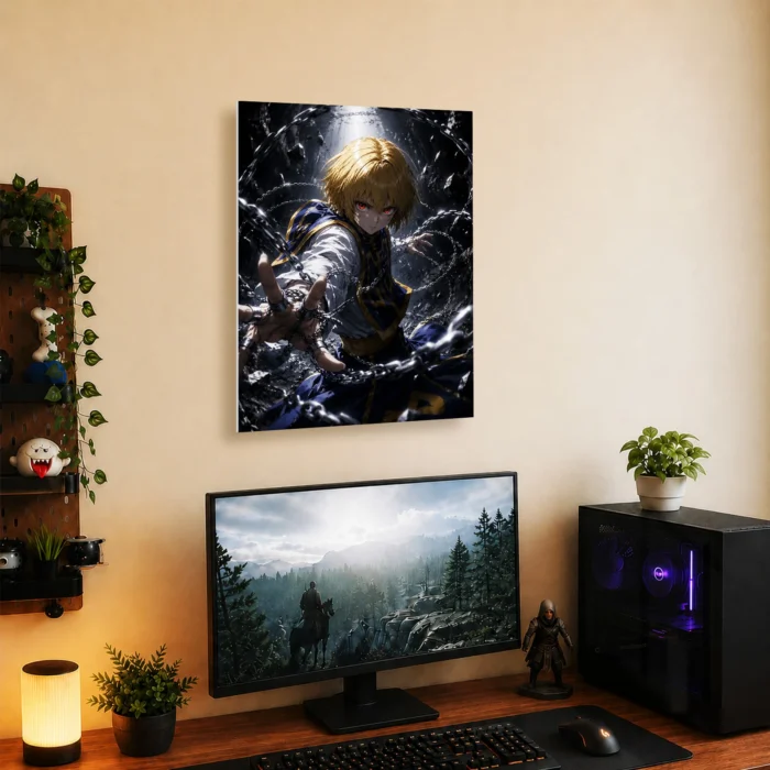 HXH Kurapika Metal Poster Wall Decor - A - Image 5