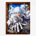 Dark Fantasy Griffith Metal Poster Wall
  Decor