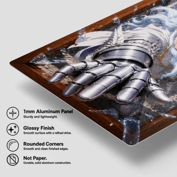 Dark Fantasy Griffith Metal Poster Wall
  Decor - Image 5