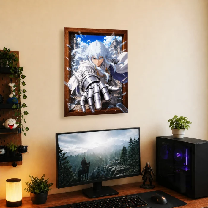 Dark Fantasy Griffith Metal Poster Wall
  Decor - Image 4