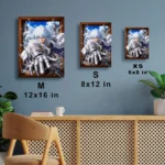 Dark Fantasy Griffith Metal Poster Wall
  Decor - Image 6